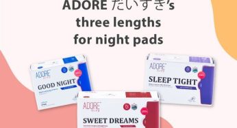 Adore Pad From Japan Sanitary pads for ladies Freebies Singapore