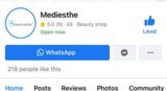 Medi-esthe medical aesthetic in Singapore giveaway for first 50 pax direct message them on Facebook