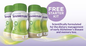 Souvenaid Nutricia memory loss milk formula for elderly sample only in Singapore