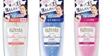 Bifesta Malaysia free sample micellar cleansing water brightup best for make up remove