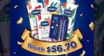 Vaseline Singapore free chance to win hamper worth SGD56.70 now