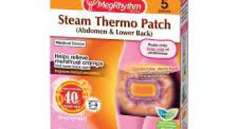 Megrhythm Singapore free sample Steam Thermo Patch (Abdomen) suitable for menstrual pain