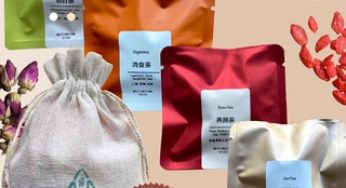 Mystearious tea Singapore free flower tea sample 3 sachet of sample with $2 delivery fee