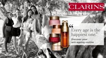 Clarins pop up store at Takashimaya free samples and beauty consultation