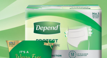 Depend Protect Absorbent Tape adult diapers Sample Pack @$0.10 at Shopee supermarket today only