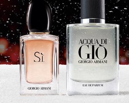 Giorgio Armani Fragrance Sample Giveaway