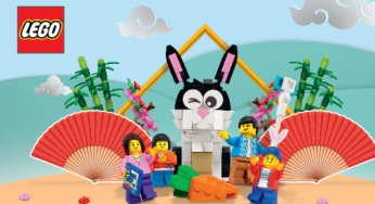 Suntec City Prosperity Burrows free red packets and Lego poly bag play mini games and win them
