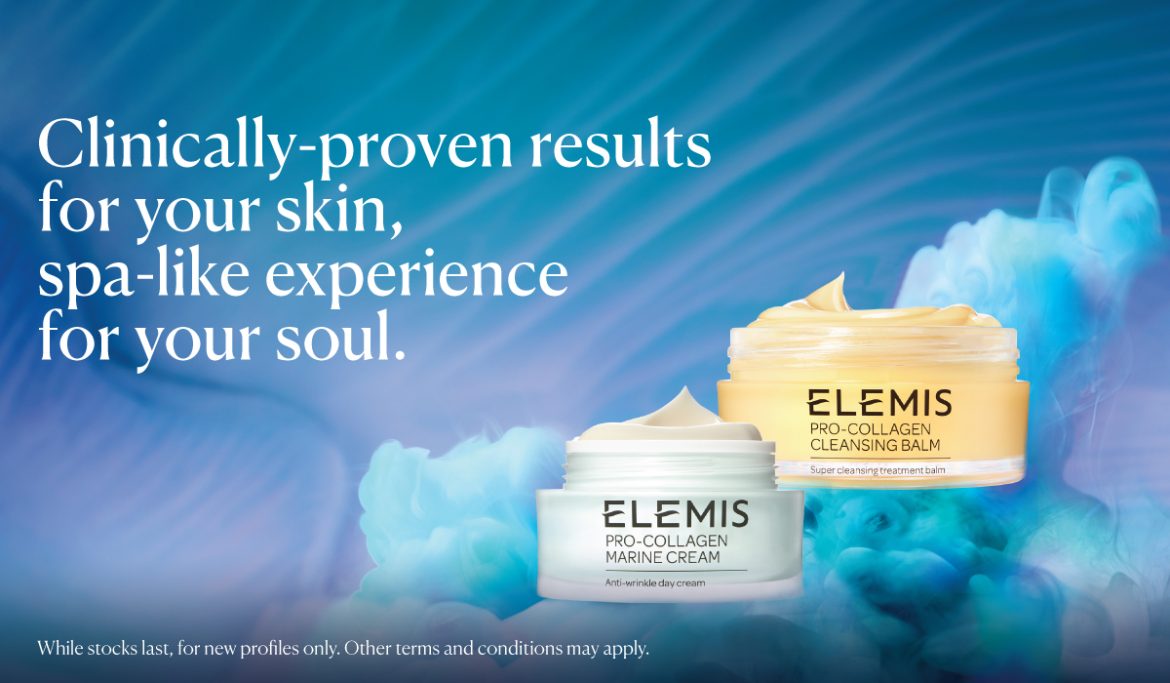 Elemis Singapore free skincare sample for new profile only I Love