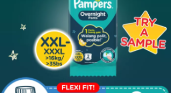 Lazada Try & Buy diapers sample @ $0.01 Nino Nana & Pampers