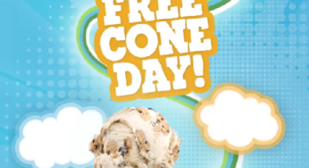 Ben & Jerry’s free ice cream on 3 April at Vivocity