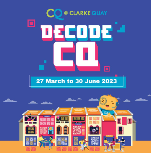 Decode CQ Clarke Quay largest QR Code wall win daily rewards dining