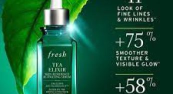 Fresh Tea Elixir free sample in Singapore