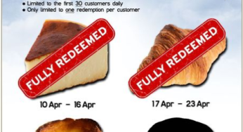 Keong Saik Bakery free 𝗕𝘂𝗿𝗻𝘁 𝗖𝗵𝗲𝗲𝘀𝗲 𝗖𝗿𝘂𝗳𝗳𝗶𝗻 for first 30 customers daily till 30 April