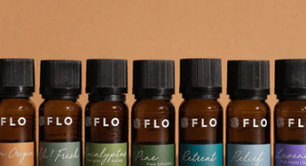 FLO free essential oil scent cards select up to 10 scents based on your preference