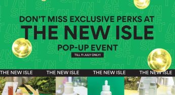 Innisfree pop up at Mandarin Gallery free Vitamin C Green Tea Enzyme Brightening serum (7ml) + Green Tea Seed Hyaluronic Serum (10ml)