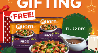 Quorn free 2 Quorn Pieces + 1 delectable Black Pepper Sauce till 22 Dec