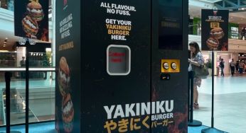 McDonald free Yakiniku Burger at Plaza Singapura Level 1 Atrium vending machine today only 24 April