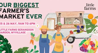 Little Farm biggest farmer market free juice 25 to 26 April