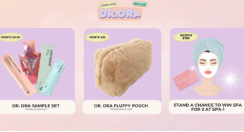 Dr Ora x Watsons free beauty supplements samples free fluffy pouch register now 11 to 12 May at Ngee Ann City