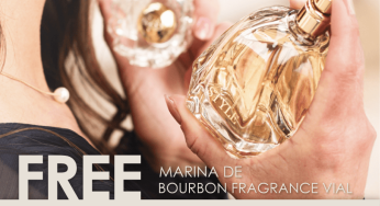 Marina De Bourbon free perfume sample Sasa Singapore register now