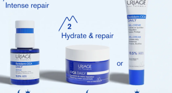 Uriage free Cica Reparing Cream sample at selected Guardian in Singapore